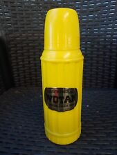 Thermos Bottiglia Termica Vintage Gialla Anni '70
