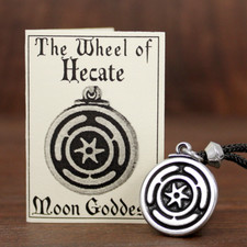 Pewter Wheel of Hecate