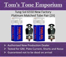 New In Box Tung-Sol 6550