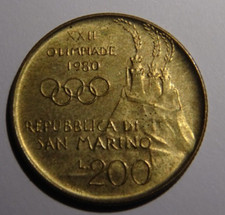 San Marino 200 lire 1980