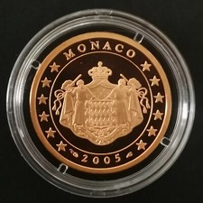 5 CENTS EURO 2005 BE MONACO /