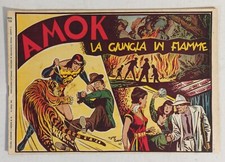 AMOK Collana AVVENTURA e MISTERO n.13  prima serie Ed. Cremona Nuova 1947 !!!