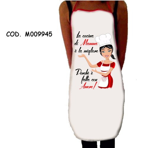 Grembiule cucina donna con - grembiule,