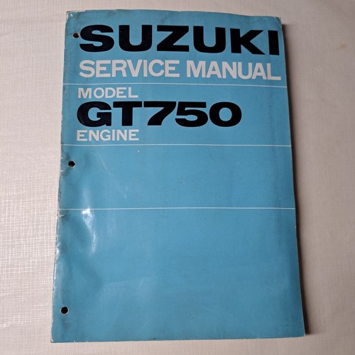 Suzuki 750 manuale - gt, officina
