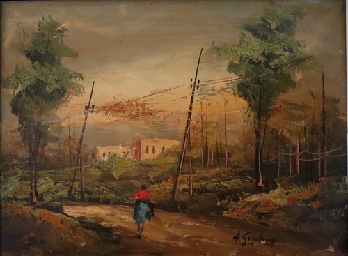 Antonio giordano quadro - quadro, antico