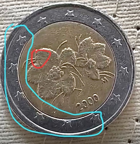 Euros finlandia año - 2, 2000