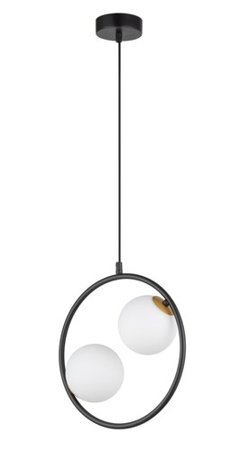 Lampada sospensione nera - a,
