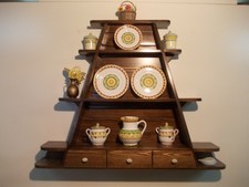 OFFERTA PIATTAIA LACCATA MENSOLA  A MURO COLORE MARCA  TAGLIA  LEGNO ARREDO