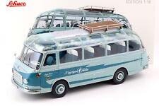 1:18 Schuco Setra S6 pullman "Kraichgau Falke" 1956 blu 450034900