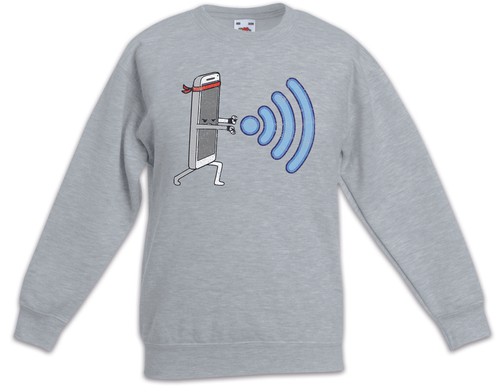 Maglione wifi hadoken - maglione,