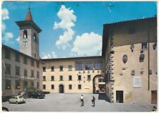PIEVE SANTO STEFANO - AREZZO - PIAZZA PELLEGRINI E PALAZZO COMUNALE -47857-