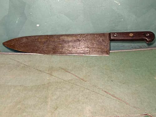 Antico coltello macellaio - coltello,