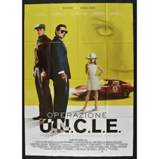 manifesto OPERAZIONE UNCLE auto car ferrari cavill hammer vikander debichi M250