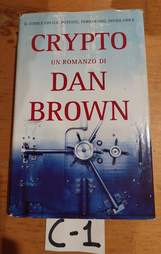 Libro romanzo crypto dan - romanzo, brown