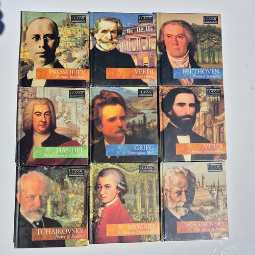 Classic composers book set - cd,