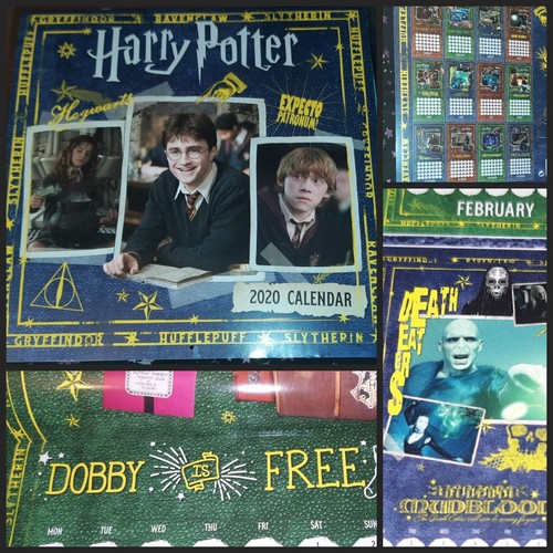 Calendario harry potter 2020 - calendario,