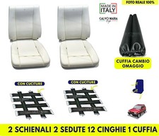 Sedili Fiat Panda Sisley Imbottiture con Cinghie Sedile CUFFIA CAMBIO OMAGGIO da