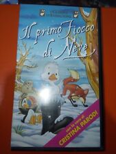 VHS Classici D'Animazione Il Primo Fiocco di Neve Alfadedis (1998)