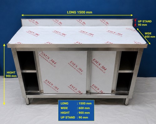 5ft stainless steel work - 5ft,