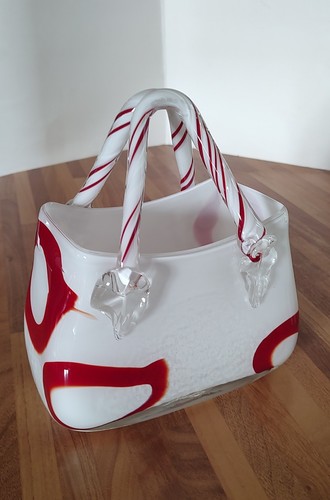 Raro vaso borsa vetro - borsa,