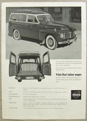 Volvo duet station wagon - volvo, usa