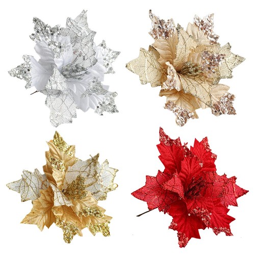 Fiori natale decorazioni - di,