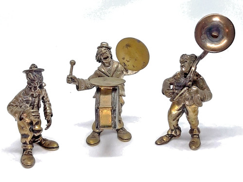 Clown musicista argento - , angini