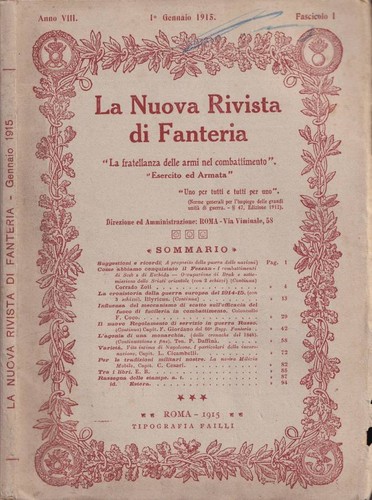 Nuova rivista fanteria - la,