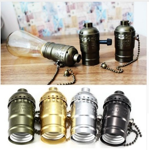 Portalampada vintage edison - portalampada,