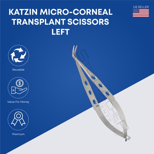 Katzin micro forbice corneale - katzin,