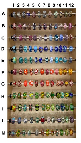 Trollbeads unico vetro - trollbeads, in