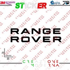 ADESIVO STICKER LOGO RANGE