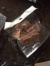 Blocco Di Mattonelle Da 1X1 Cm In Cotto Nuove Per Presepi 