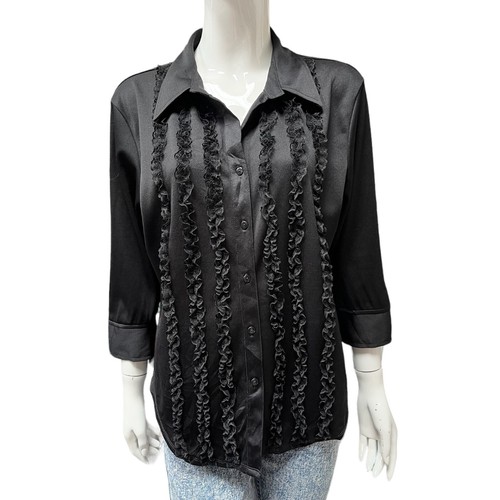 Vintage nero fronzoli - vintage,