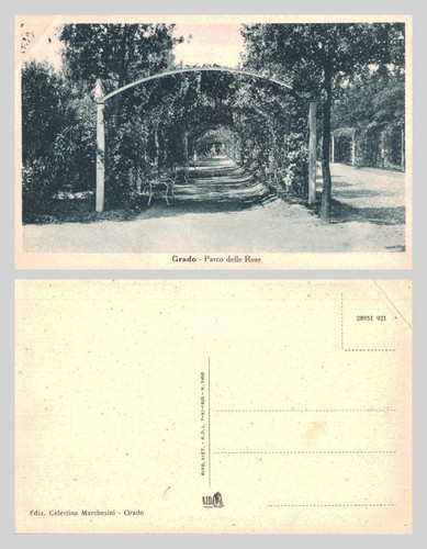 Vintage postcard grado parco - postcard,