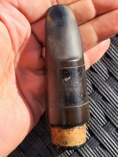 ottimo BOCCHINO CLARINO CLARINETTO CONTRALTO anni '80/ALTO CLARINET MOUTHPIECE