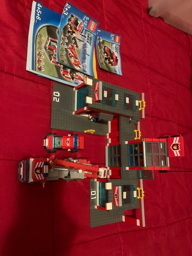 Lego city 7945 caserma - lego,