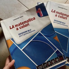 LA MATEMATICA A COLORI EDIZIONE BLU 1 - ISBN 9788849419344