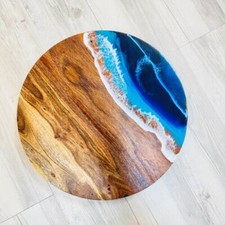 18 " Legno E Resina Epossidica