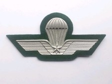 Brevetto Paracadutisti plastica per tuta ginnica o lancio. Folgore Esercito CC