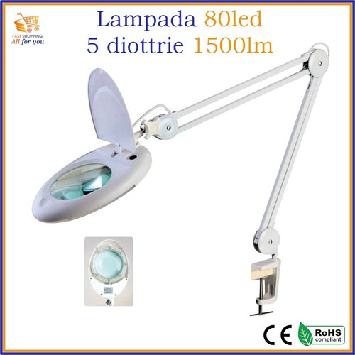 Lampada con lente - , di