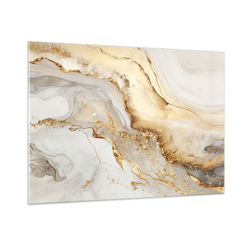 Quadro vetro 100x70cm marmo - su,