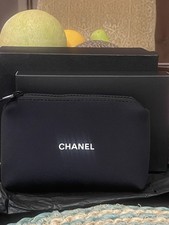 Chanel Makeup Black VIP Pouch