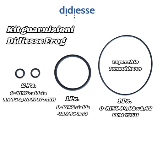 Didiesse frog kit guarnizioni - didiesse,