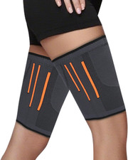 Manicotto a Compressione per Coscia, Fascia Elastica Coscia Uomo Donna, Cosciera