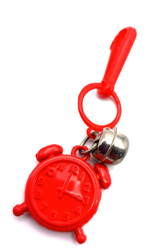 Sveglia rossa charms campana