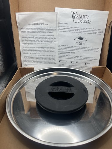 Wonder cooker coperchio - cooker, in