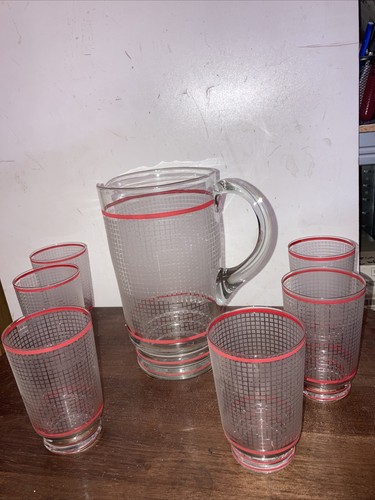 Set bicchieri brocca acqua - set, 6