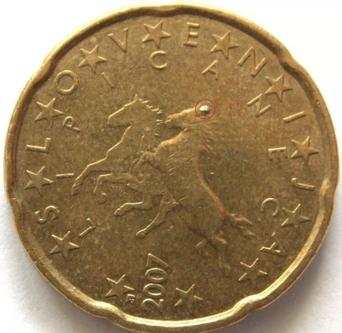 Errore conio euro cent - 20,