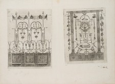 E. VICO (1523-1567), grottesco, Zeus in carro armato, 1573 circa, KSt. Rinascimento